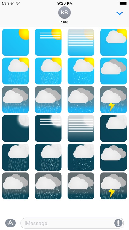Meteociel Weather Stickers Pack