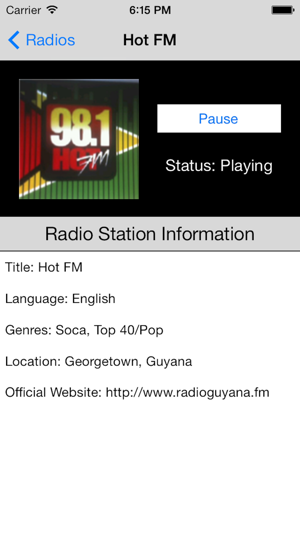 Guyana Radio Live Player (Georgetown / English)(圖5)-速報App