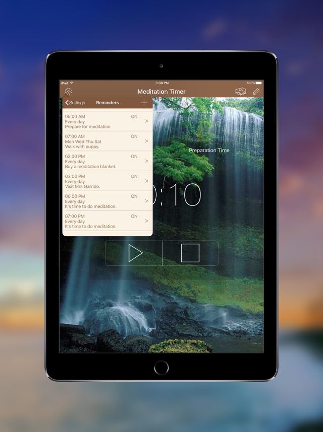 Meditation Timer for iPad(圖5)-速報App