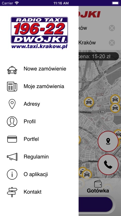 RADIO TAXI Kraków 19622 screenshot-3