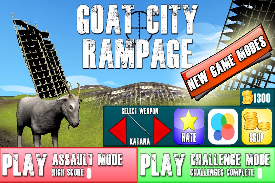 Goat City Rampage FPS screenshot 3