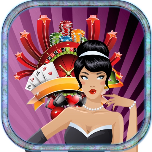 Black Casino Slots Show - Free Slots Icon