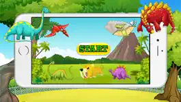 Game screenshot Cute dinosaurs remembering (IQ) matching games for kids mod apk