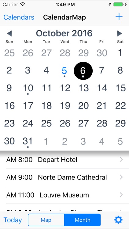 CalendarMap screenshot-4