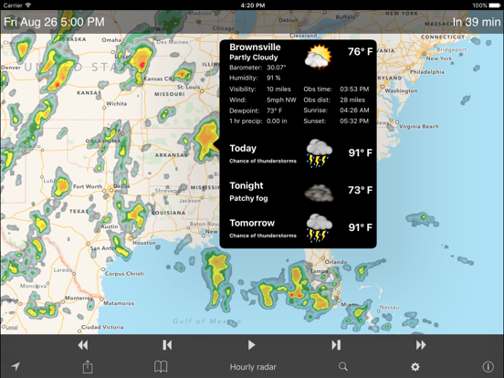 NOAA Radar US - HD Weather Radar and Forecasts screenshot