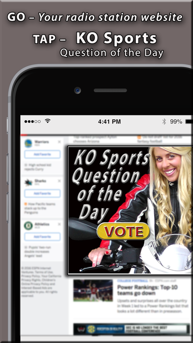 How to cancel & delete Radio Question of the Day: Sports, Food, Culture… from iphone & ipad 1