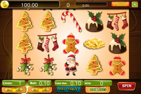 2015 Happy Christmas Slots - Play & Win for fun with the Latest 777 Las Vegas Casino Slot Machine Games screenshot 2