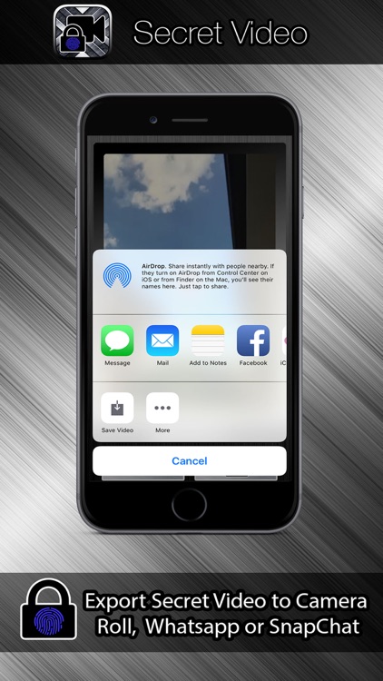 Secret Video Touch ID and Password Protection Vault screenshot-3