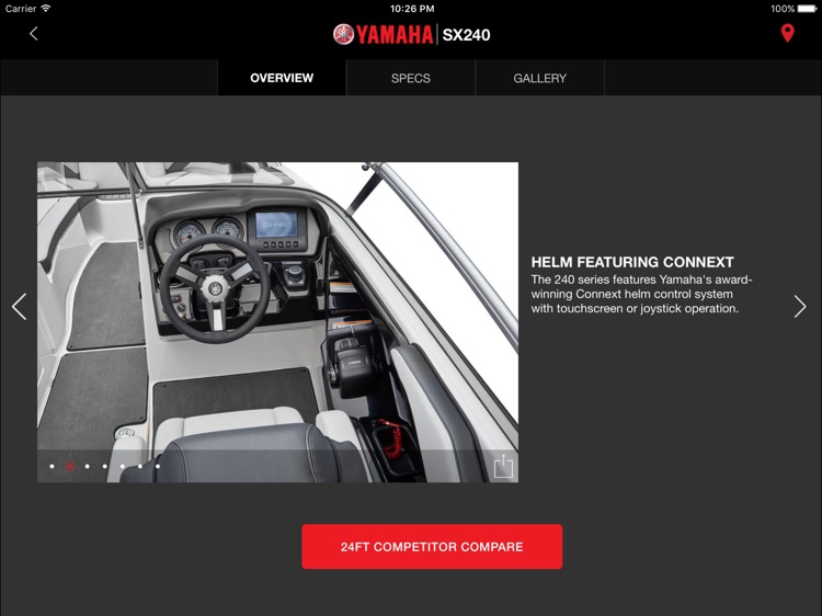 Yamaha Boats for Tablet