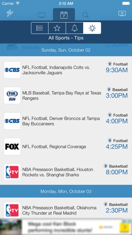 US Live Sport TV Listings screenshot-4