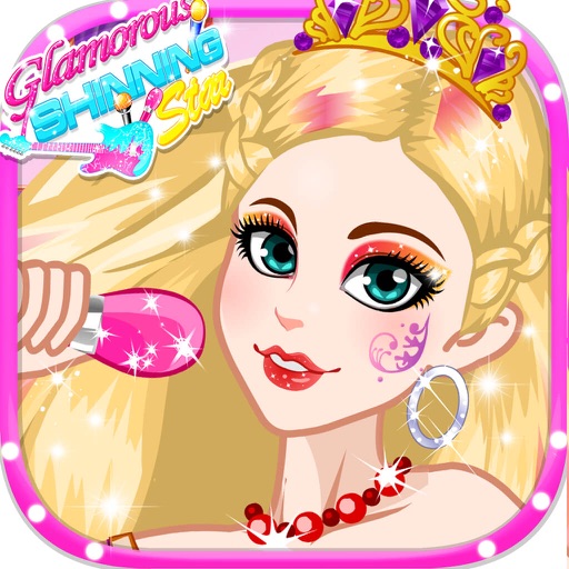 Glamorous Shining Star – Superstar Fashion Beauty Salon Games for Girls icon