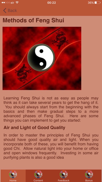 How To Feng Shui - Tranquility and Harmony