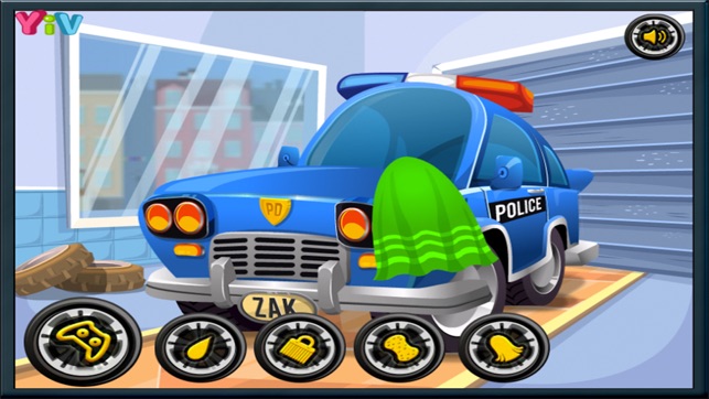 Police Car Wash Game(圖2)-速報App