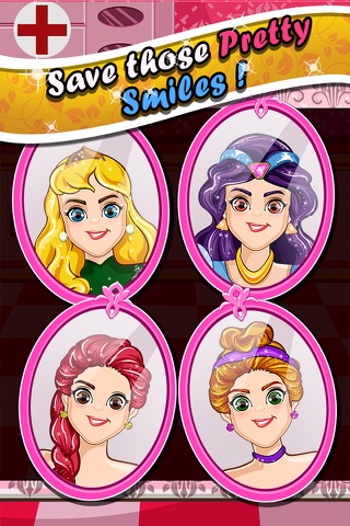 Princess Dentist Salon Doctor Girls Kids Games screenshot 3