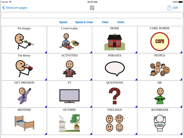 Alexicom Elements Child Home (F) SymbolS