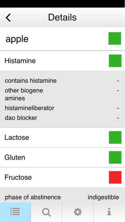 Food-Intolerances Lite screenshot-4