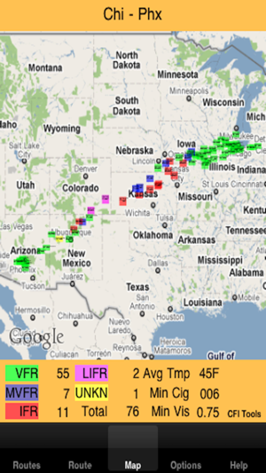 CFI Tools RouteWx