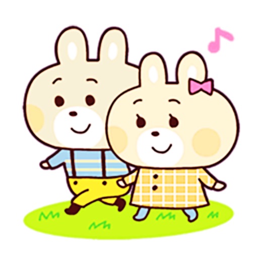 Bunny Love - Animated Bunny Stickers And Emoticons