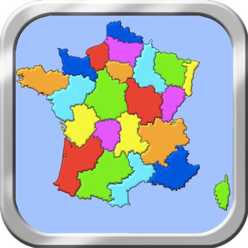 France Puzzle Map Icon