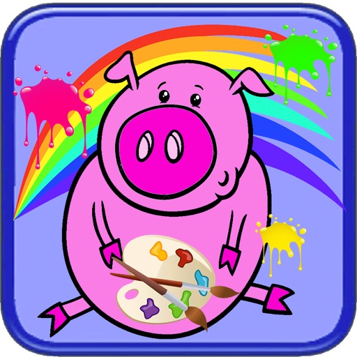 Pig Coloring Game For Kids