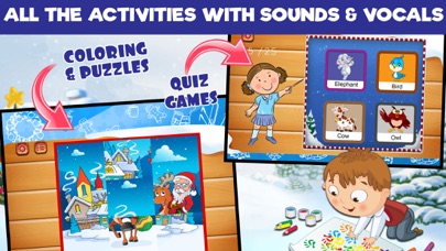 Preschool Learning Games - Christmas Editionのおすすめ画像5