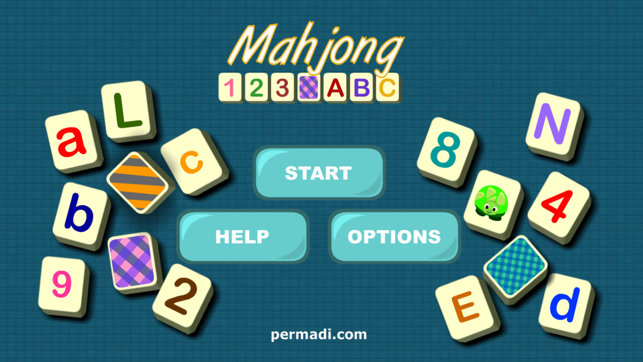 Mahjong A-B-C 1-2-3