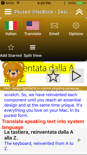 SpeakItalian 2 FREE (6 Italian Text-to-Speech)(圖3)-速報App