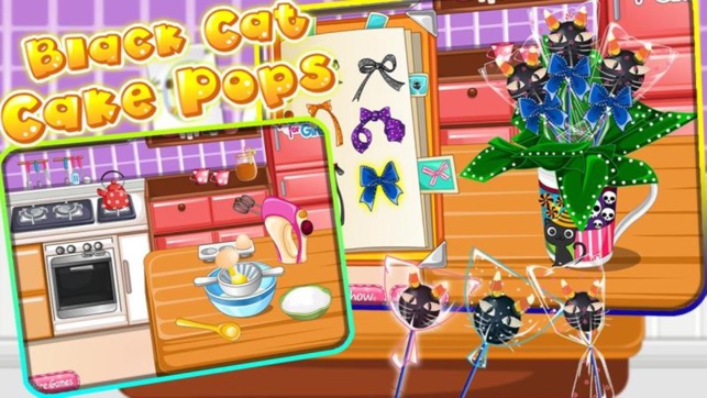 Addicted to Dessert Black Cat Cake Pops(圖5)-速報App