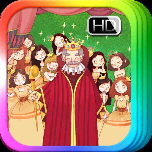 Twelve Dancing Princesses Interactive Book iBigToy iOS App