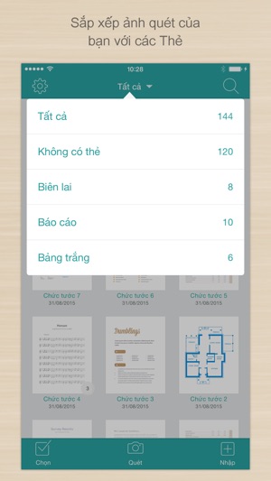 Scanument - Trình Quét Tài liệu - Quét tài liệu sang PDF