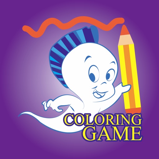 Coloring Book for Casper - Paint the Friendly Ghost Edition Icon
