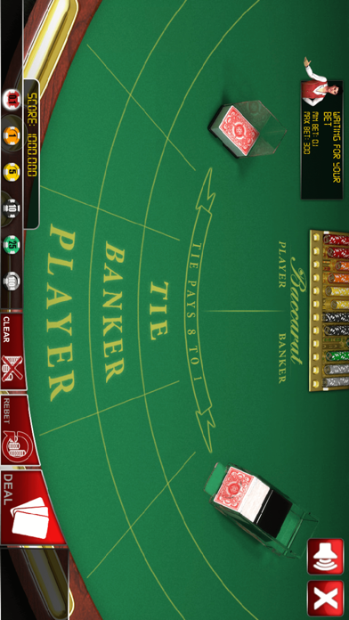 Simulated Baccarat screenshot 4