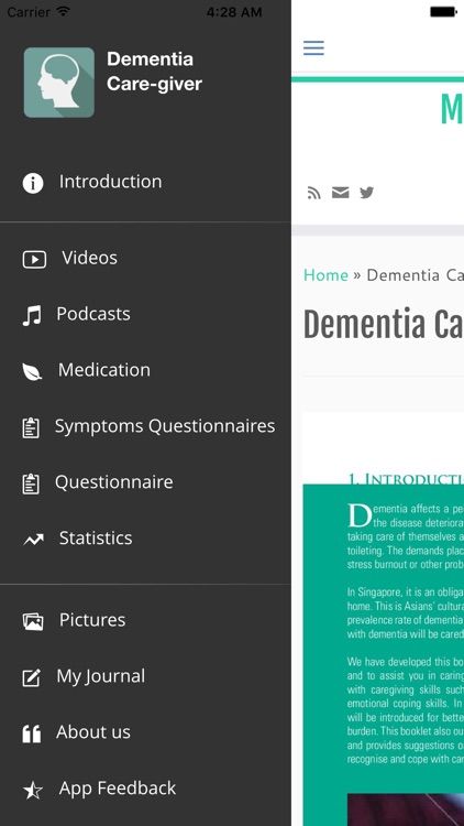 Dementia Caregiver Application v2 screenshot-3