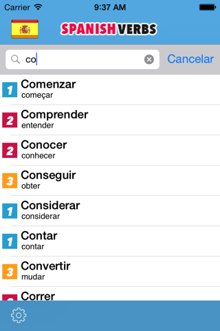 spanish verbs Free ! screenshot 3