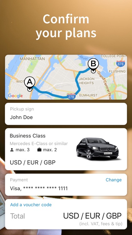 Blacklane - Airport Transfers screenshot-3
