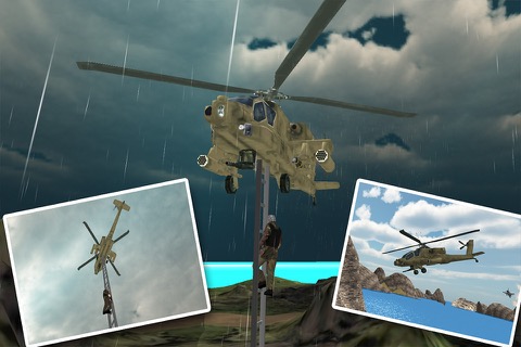 Military Helicopter Pilot Wars Rescue 3D Simulatorのおすすめ画像2