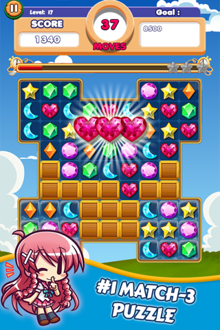 Jewel Mania - Treasure Hunt Match 3 screenshot 4