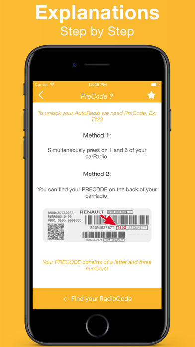 Radio Code Renault screenshot 4