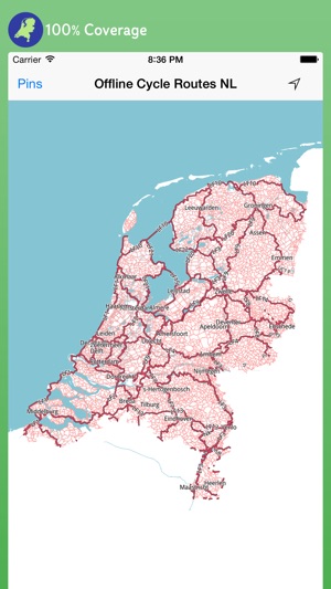 Offline Cycle Maps Netherlands(圖4)-速報App