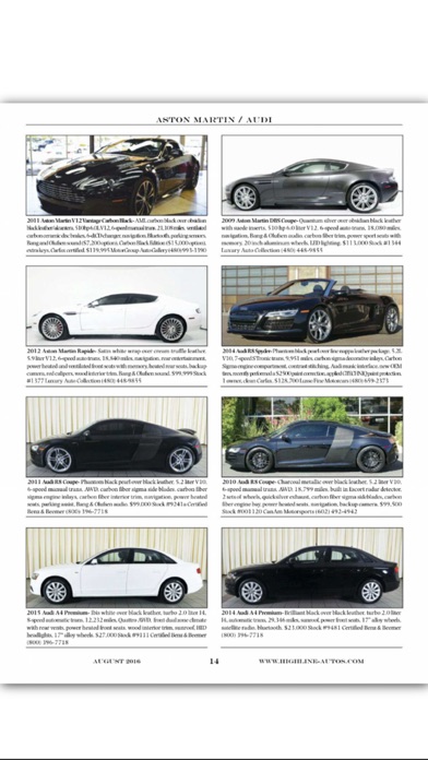 Highline Autos Magazine screenshot1