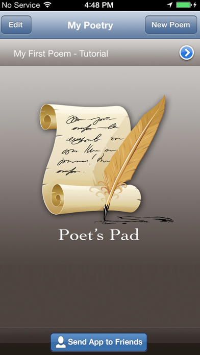 How to cancel & delete Poet's Pad™ for iPhone from iphone & ipad 1