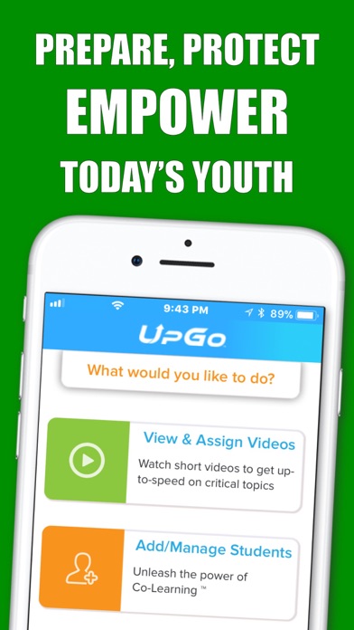How to cancel & delete UpGo: Cyber Safety App from iphone & ipad 1