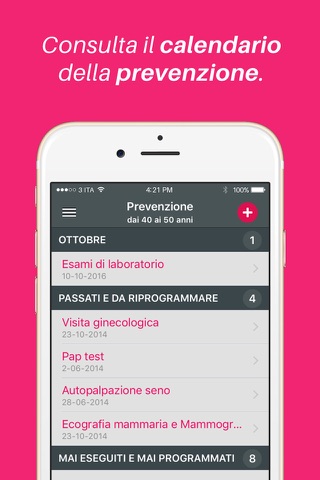 Pinkup Ciclo Mestruale e Calcolo Ovulazione screenshot 4