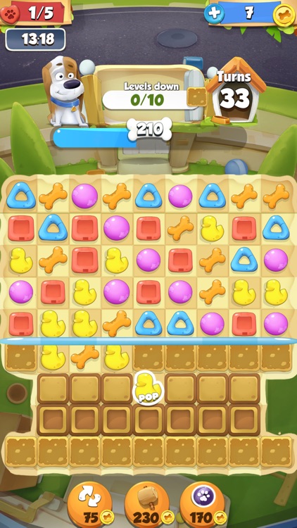Cute Pet Match 3 Games Puzzle-Matching Jewels Saga screenshot-3