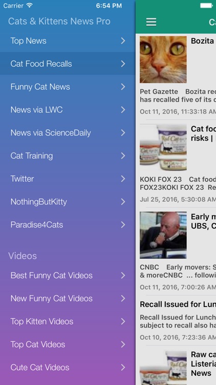 Funny Cat Pro - News, Videos & Cute Cat Pictures screenshot-1