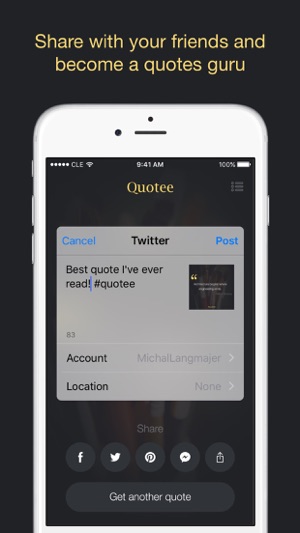 Quotee – Tons of Quotes with Style(圖4)-速報App