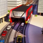 Elevated Bus Driver 3D: Futuristic Auto Driving