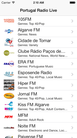 Portugal Radio Live Player (Portuguese / português / língua (圖1)-速報App