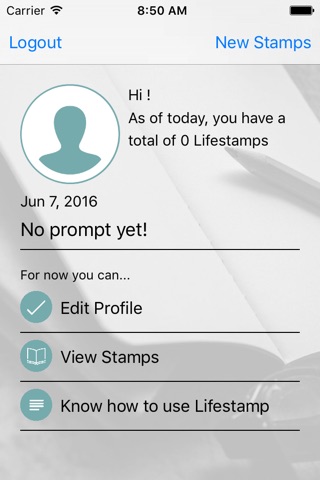 Lifestamp screenshot 2