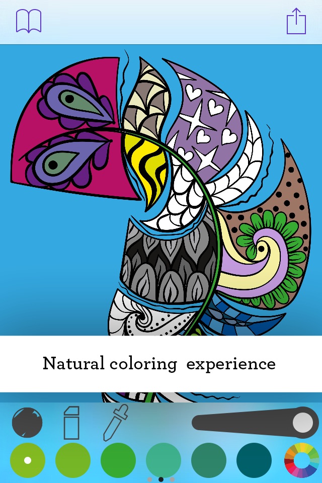 Contour Color - Coloring App screenshot 2